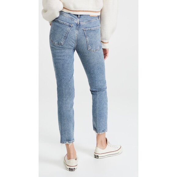 CITIZENS OF HUMANITY Jolene Dimple High Rise Skinny Straight Jeans, Size 28 - Picture 4 of 16
